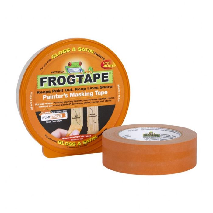 Frogtape Painter's Masking Tape for Gloss and Satin 36mm x 41.1m