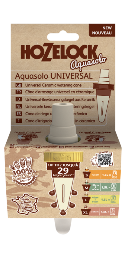 Hozelock Aquasolo Universal Yellow Watering Cone Size L