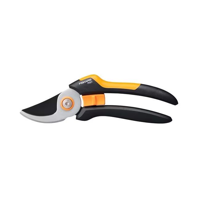Fiskars 1057162 Solid Bypass Pruner M P321 medium-sized garden pruner