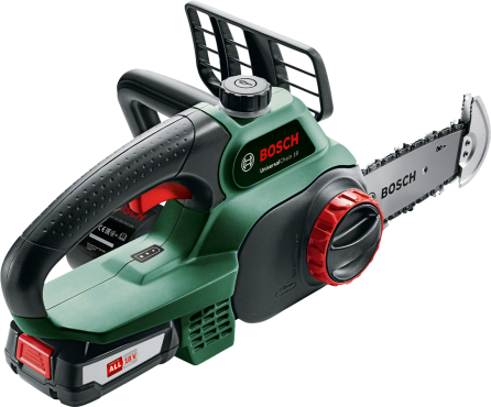 Bosch UniversalChain 18V Cordless Chainsaw with 20 cm bar and battery