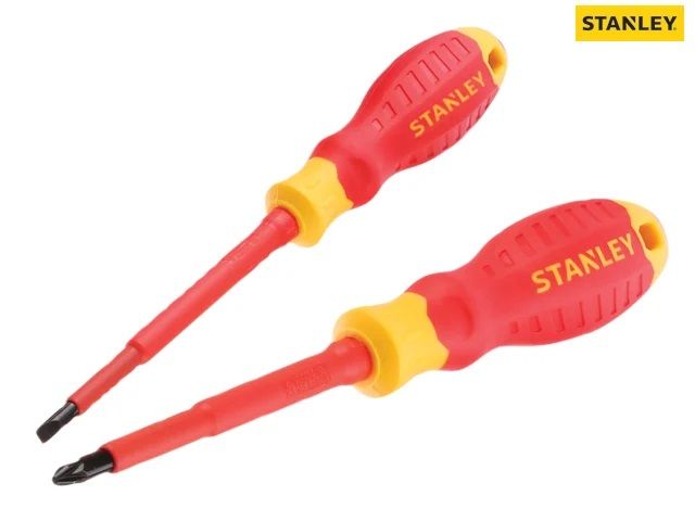 Stanley FatMax VDE Insulated Screwdrivers Set of 2