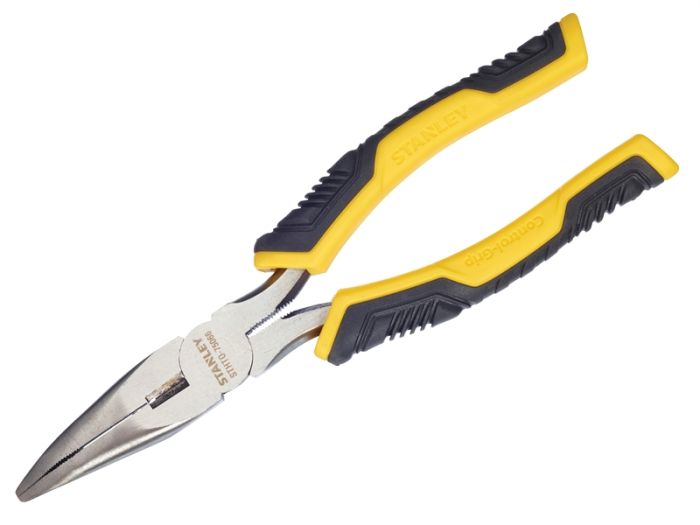 Stanley STHT0-75065 Control Grip Long Bent Nose Pliers 150mm