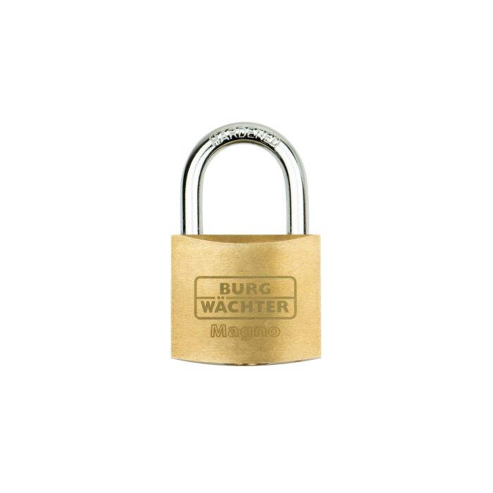 Burg Wachter 400 E 25 Sb Premium Brass Padlock 25mm in brass