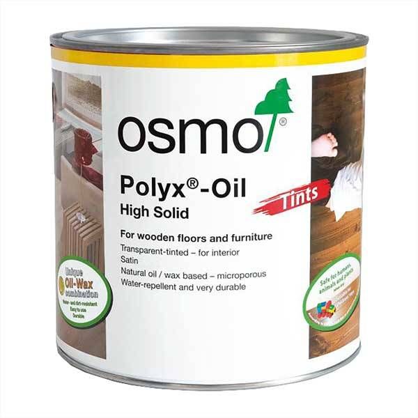 Osmo Polyx-Oil Tints 3075 Black 2.5L wood care oil