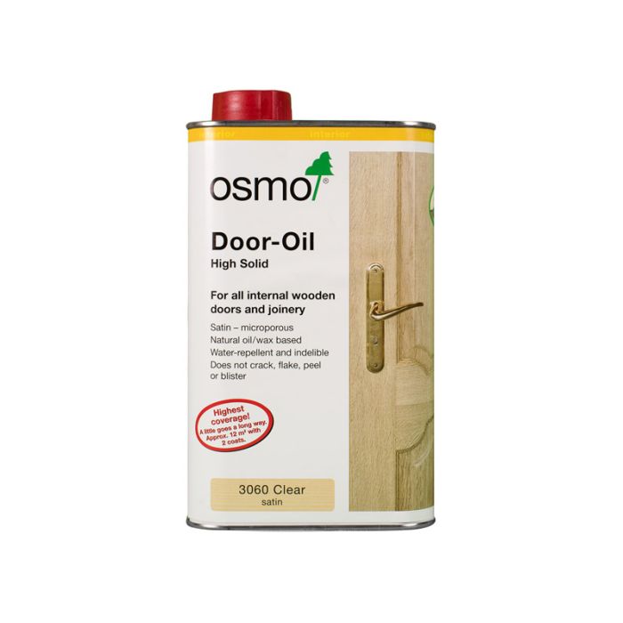 Osmo 3060 Clear Satin Door Oil, 1L