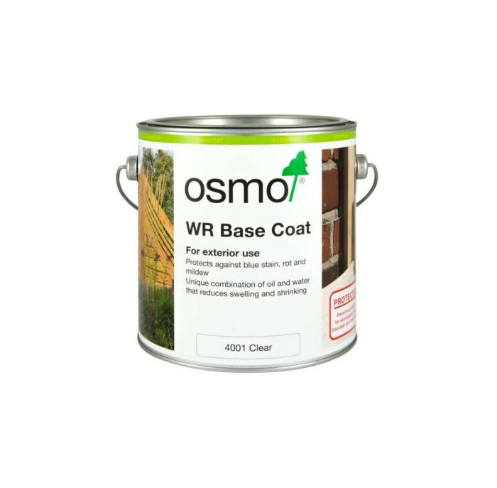 Osmo WR Base Coat 4001 Clear 0.75L wood impregnation tin