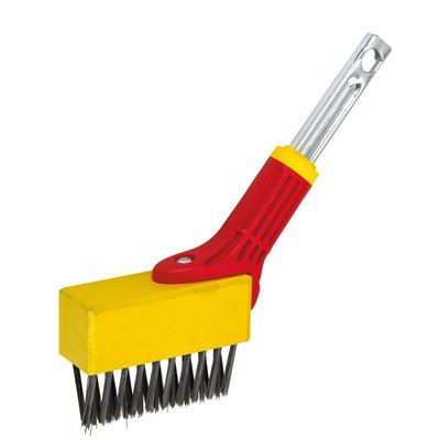 Wolf Garten FBM Multi-Change Weeding Brush with steel bristles