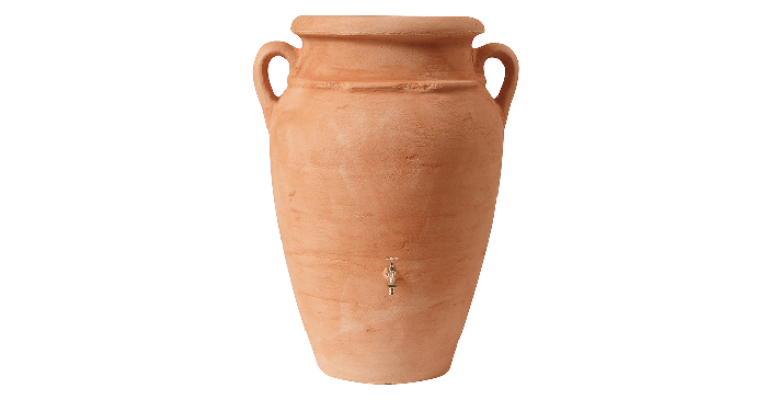 Graf Antique amphora terracotta Water butt 250L