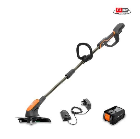 Flymo 18V UltraTrim 300 KIT 4.0Ah cordless grass trimmer with 30 cm cutting width