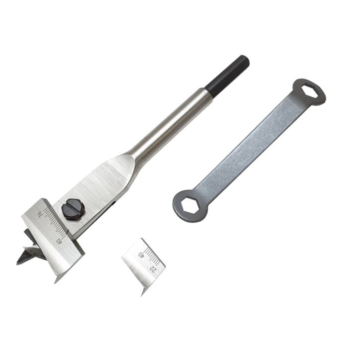 Kanzawa K-302 Adjustable Spade Boring Bit 22mm to 76mm Diameter