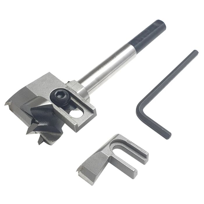 Kanzawa K-304 Adjustable Forstner Boring Bit, 34mm to 80mm diameter