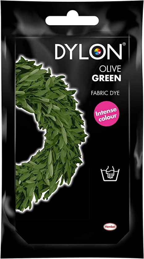 Dylon Fabric Hand Dye 50g in Olive Green