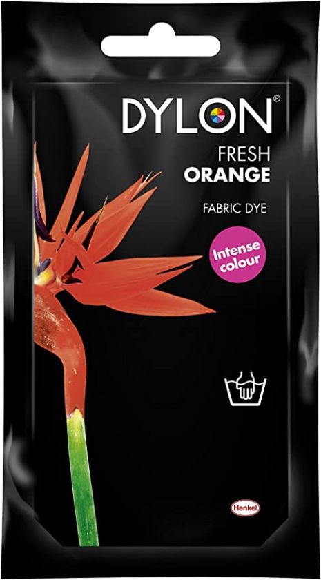 Dylon Fresh Orange Fabric Hand Dye 50g