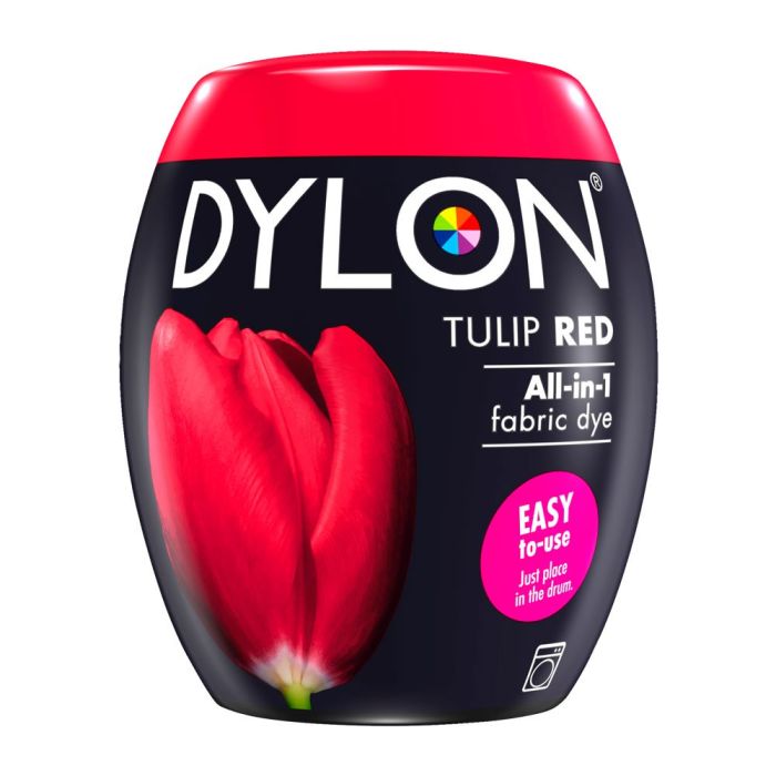 Dylon Fabric Dye Pod in Tulip Red, 350g