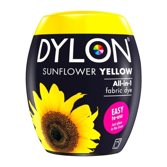 Dylon Fabric Dye Pod 350g in Sunflower Yellow
