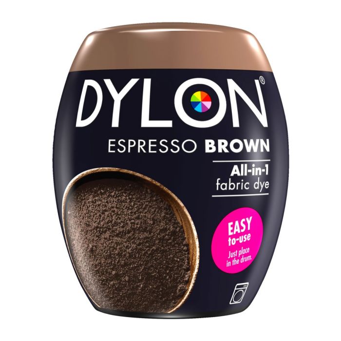 Dylon Fabric Dye Pod in Espresso Brown, 350g
