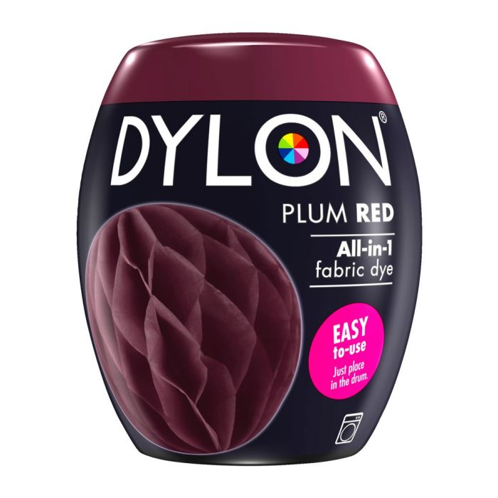 Dylon Fabric Dye Pod in Plum Red, 350g
