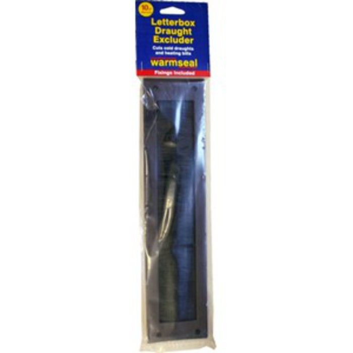 Warmseal G60301 Letterbox Draught Excluder Standard 43mm x 275mm in brown