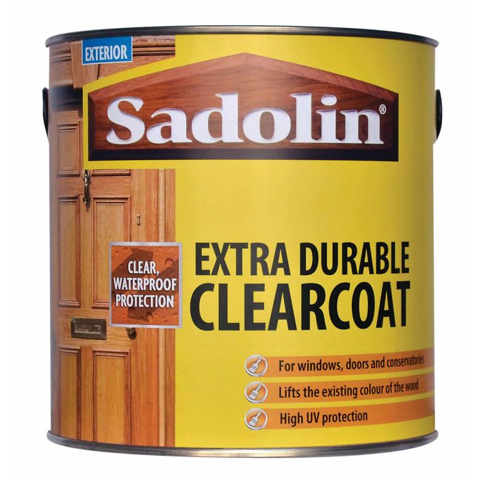 Sadolin Extra Durable Clearcoat Satin 2.5L tin