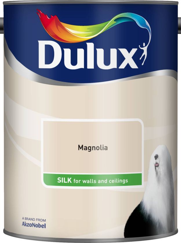 Dulux 5L Magnolia Silk Emulsion Paint