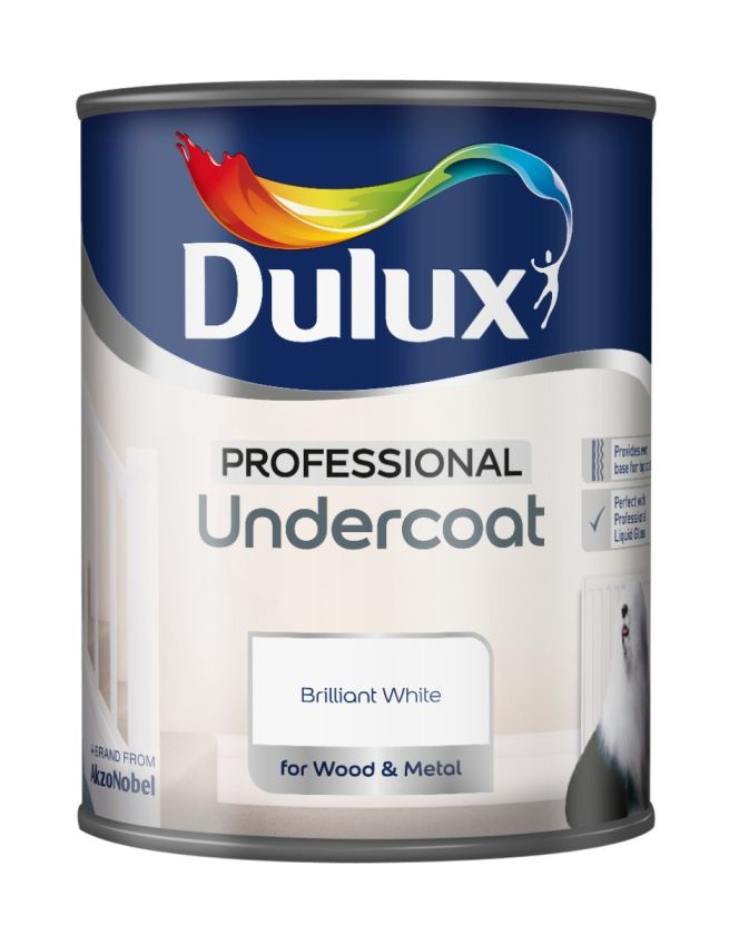 Dulux Professional Metal and Wood Undercoat White 750ml