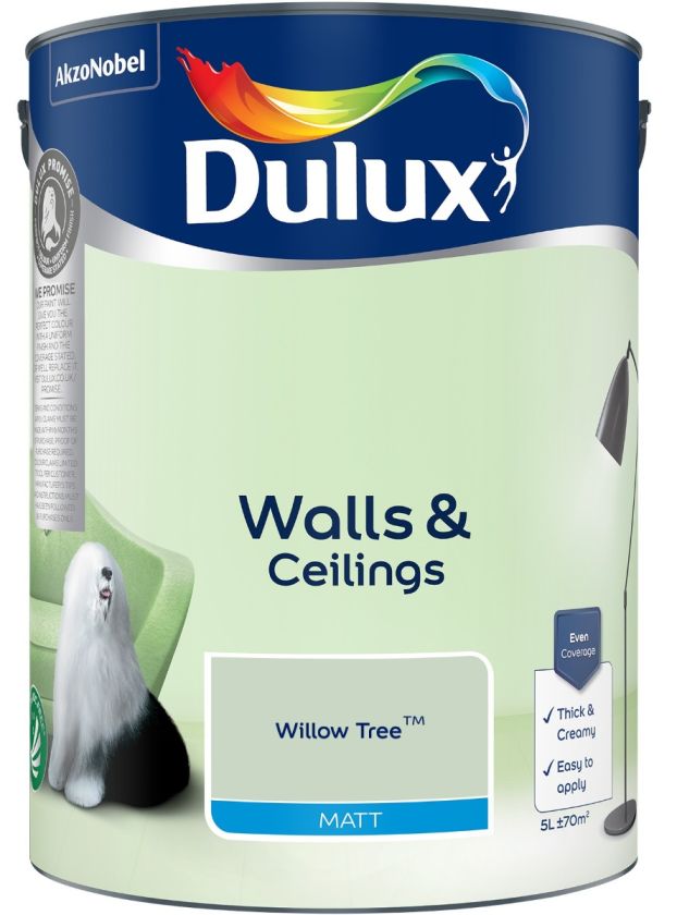 Dulux Willow Tree Matt Emulsion Paint 5L