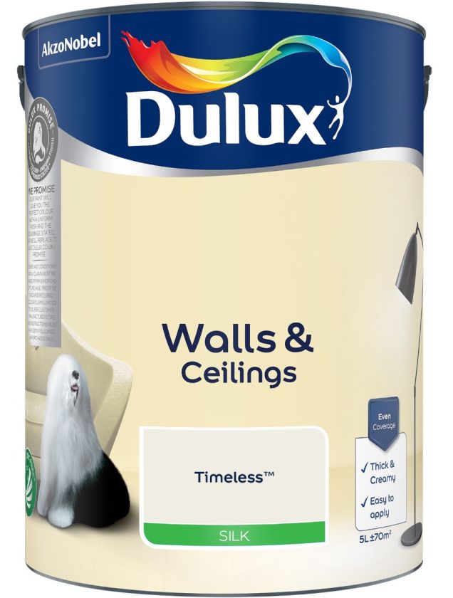Dulux Timeless Silk Emulsion Paint 5L