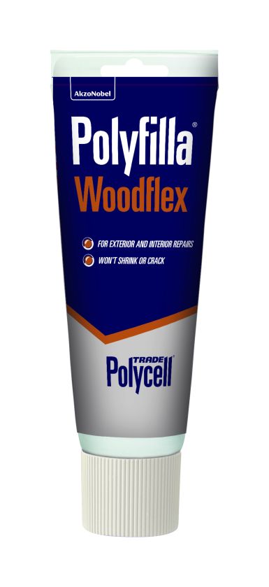 Polycell Trade Polyfilla Woodflex 330g light grey wood filler