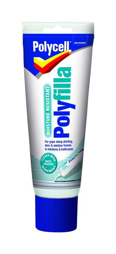 Polycell Moisture Resistant Polyfilla 330g white tube