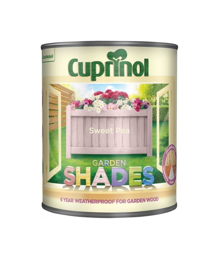Cuprinol Garden Shades Sweet Pea 1L wood paint and protective coating in matt
