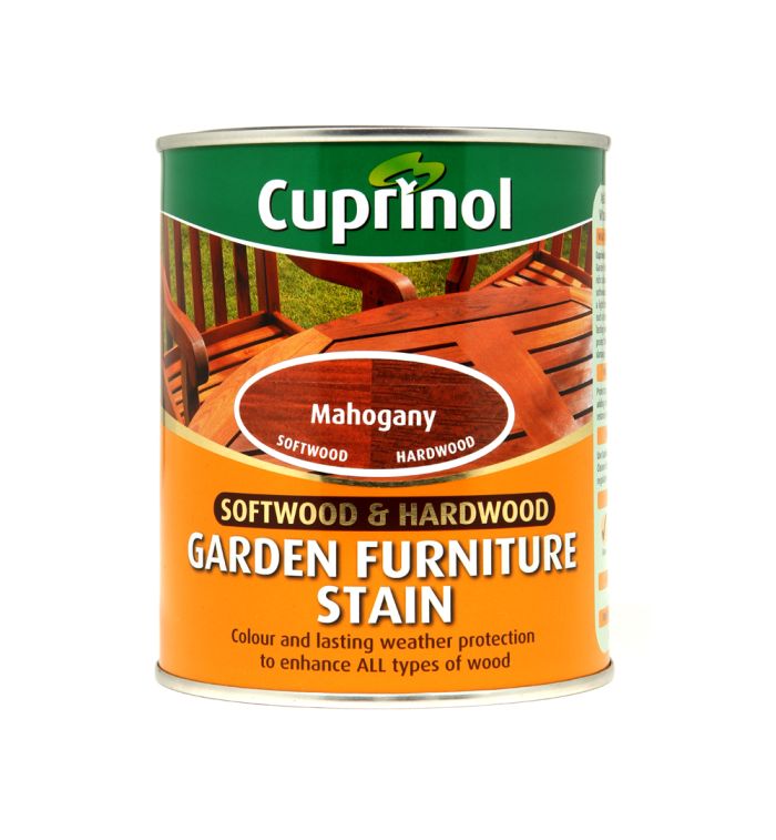 Cuprinol Softwood and Hardwood Garden Furniture Stain in Mahogany, 750ml