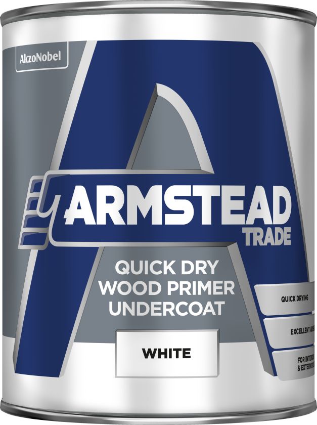 Armstead Trade Quick Dry Wood Primer Undercoat 1L matt