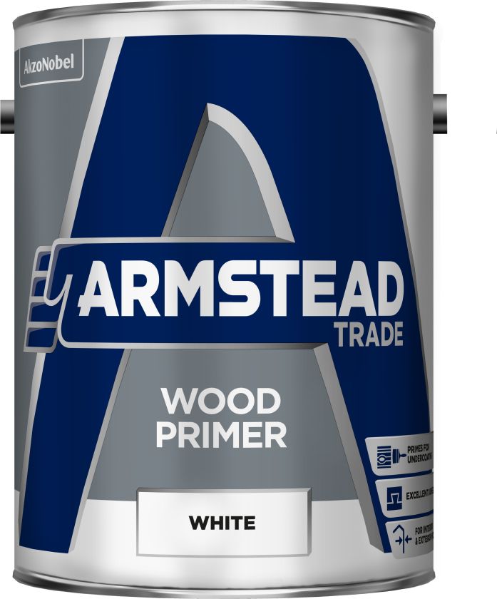 Armstead Trade Wood Primer 5L white solvent-based matt