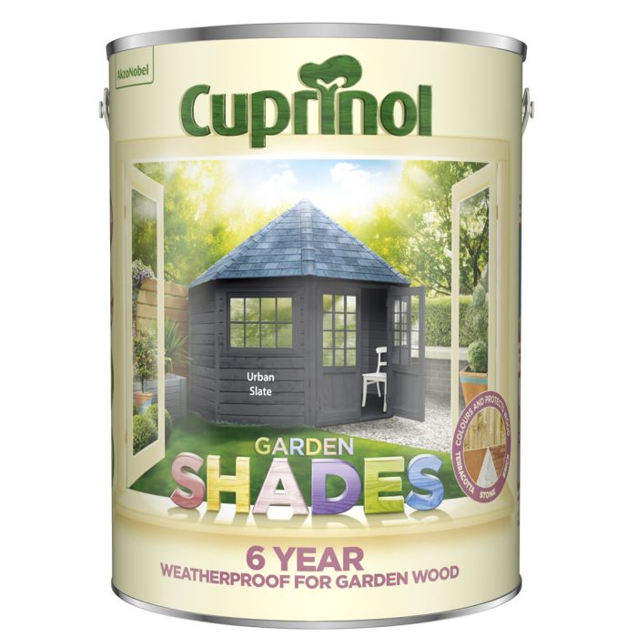 Cuprinol Garden Shades Urban Slate 5L wood and masonry paint