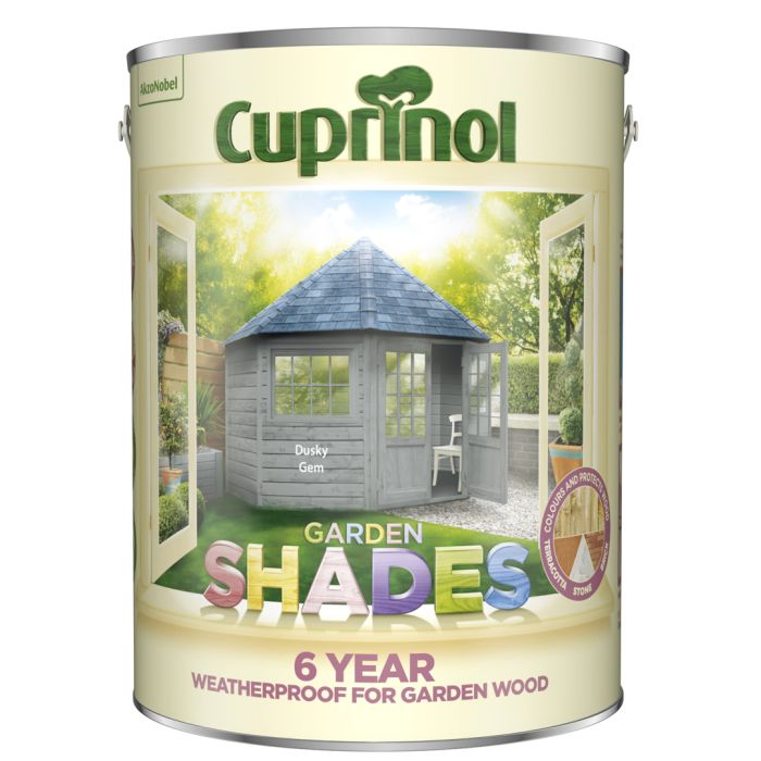 Cuprinol Garden Shades Dusky Gem 5L wood paint tin