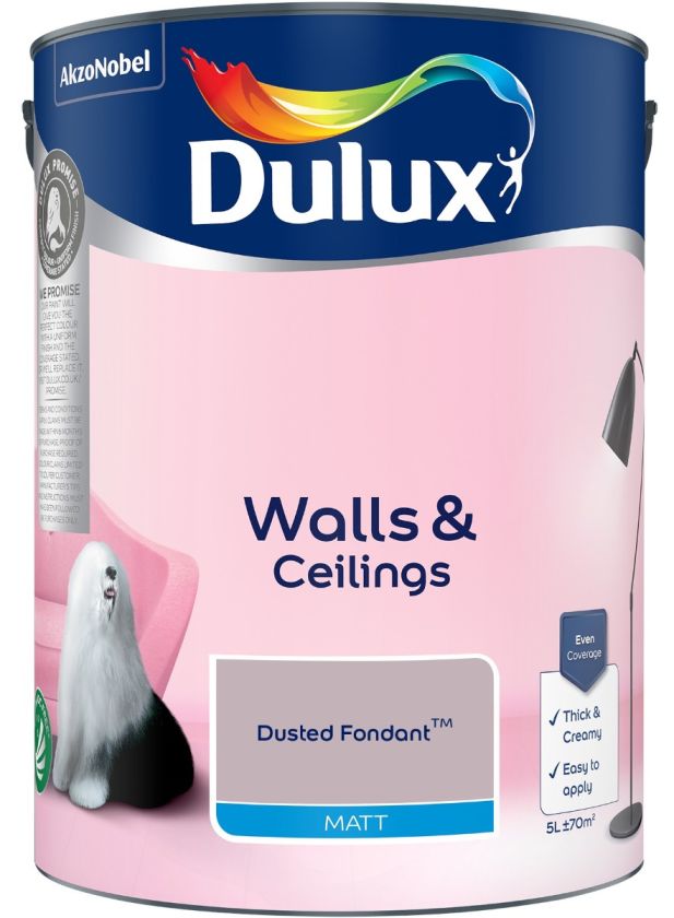 Dulux Dusted Fondant Matt Emulsion Paint 5L