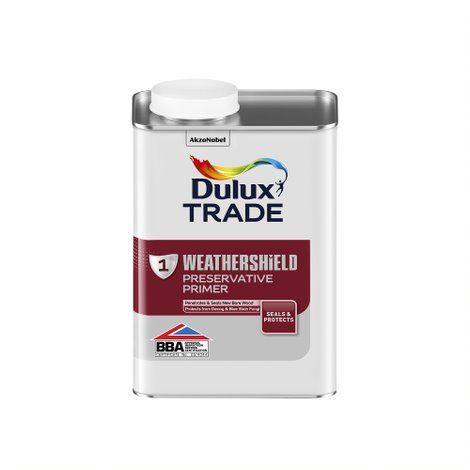 Dulux Trade Weathershield Preservative Primer + BP 1L