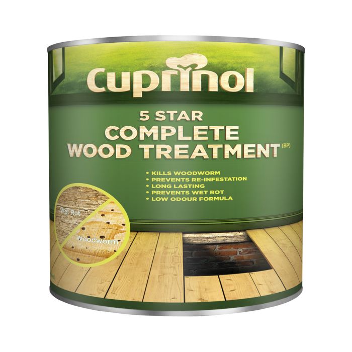Cuprinol 5 Star Complete Wood Treatment 2.5L clear