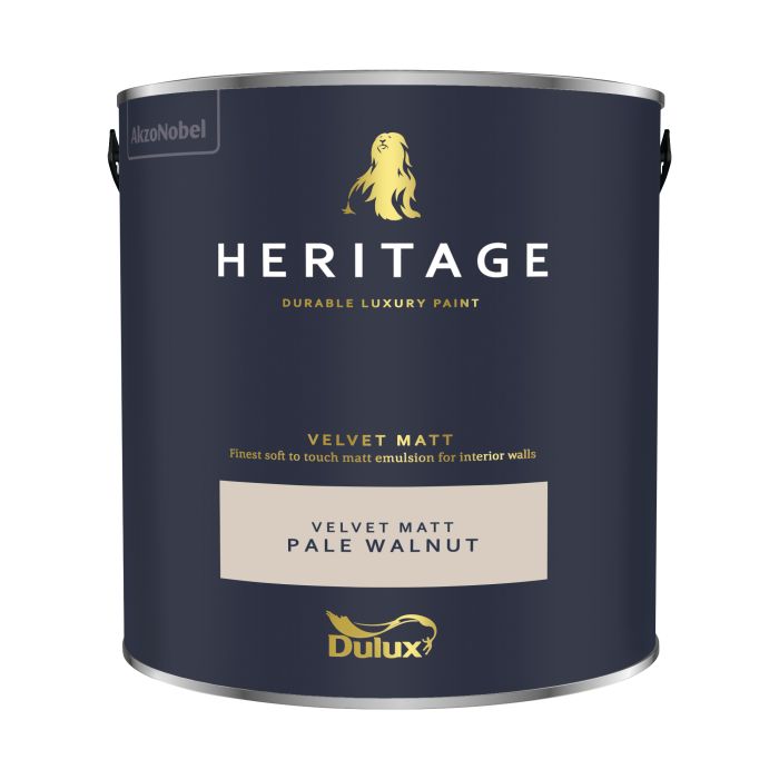 Dulux Heritage Pale Nutmeg 2.5L matt emulsion interior paint