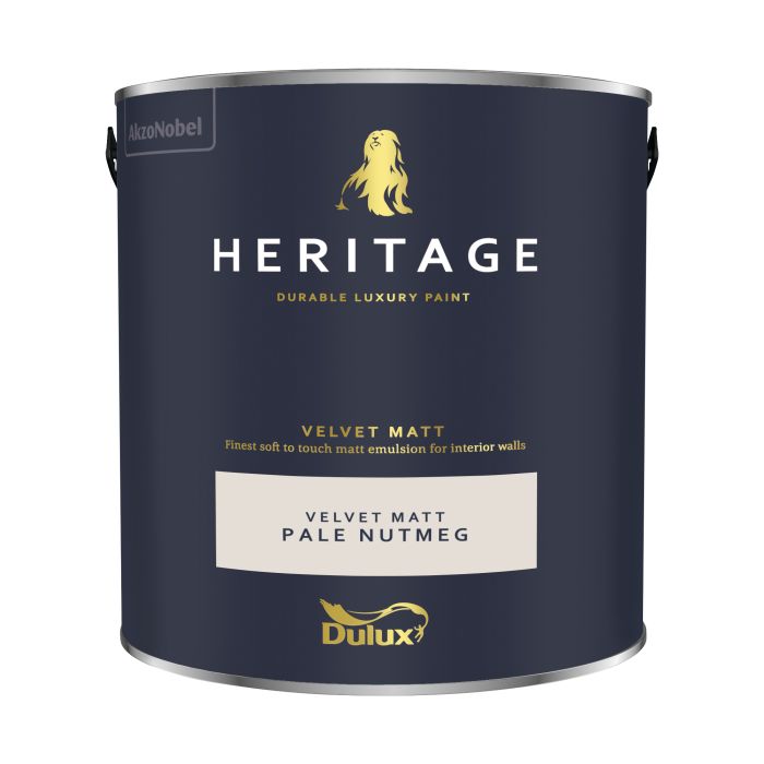 Dulux Heritage Pale Nutmeg 2.5L matt emulsion interior paint