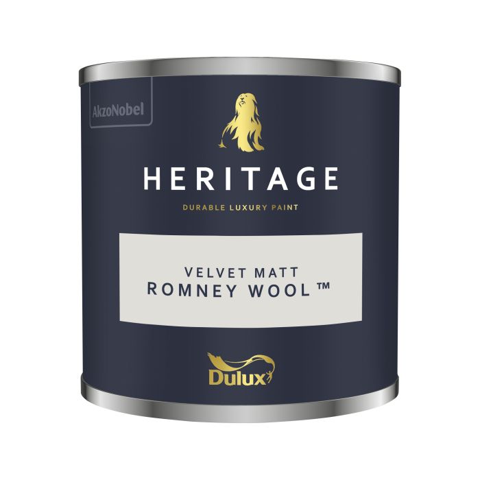 Dulux Heritage Romney Wool 125ml matt emulsion tester pot