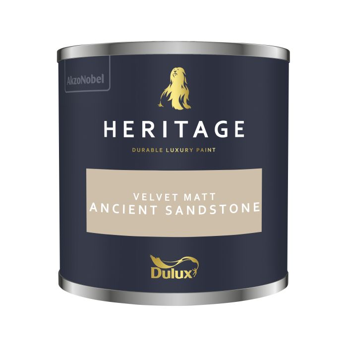 Dulux Heritage Ancient Sandstone 125ml interior matt emulsion tester pot