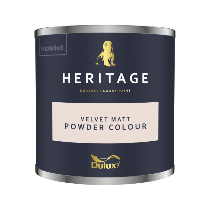 Dulux Heritage Powder Colour 125ml Tester Pot in matt emulsion