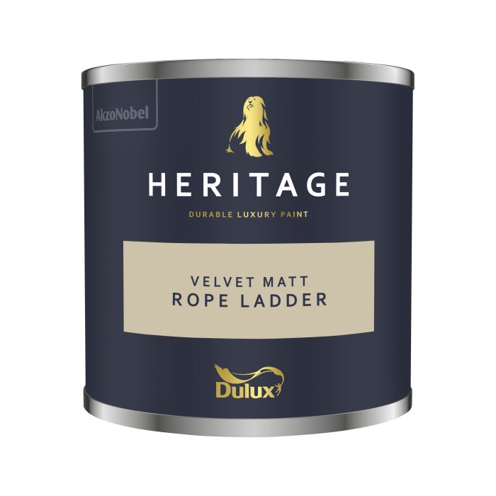 Dulux Heritage Rope Ladder 125ml Tester Pot of luxury washable matt emulsion interior paint