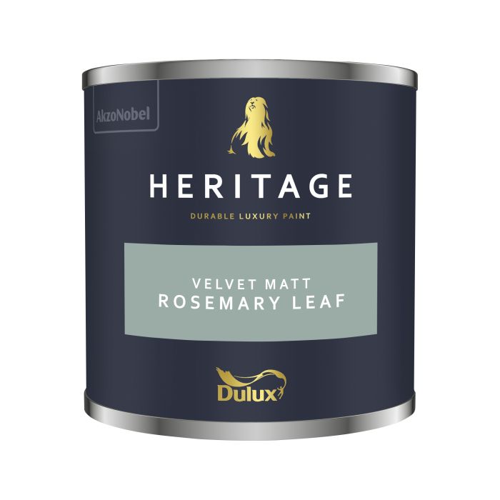 Dulux Heritage Rosemary Leaf 125ml interior matt emulsion paint tester pot