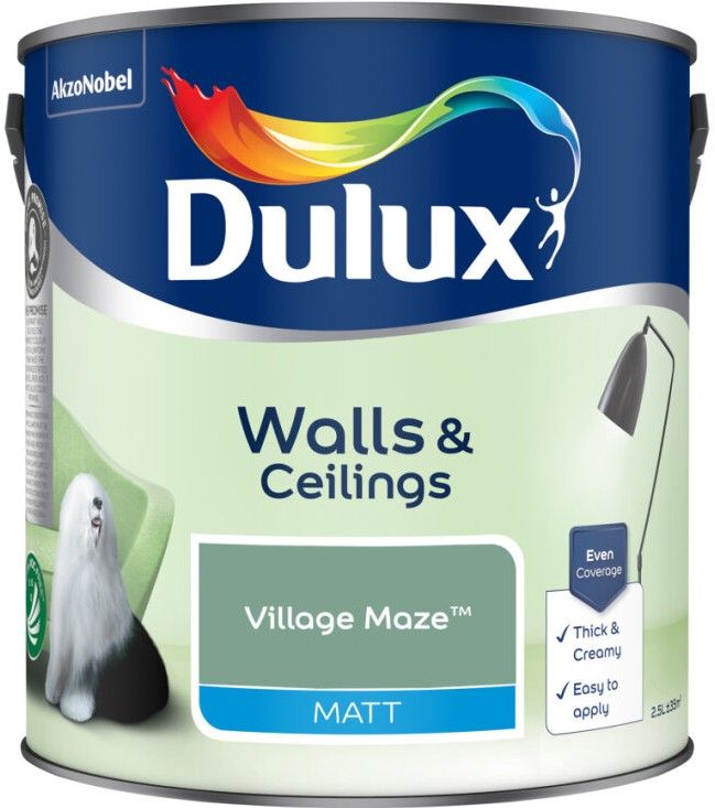 Dulux Village Maze Matt Emulsion Paint 2.5L