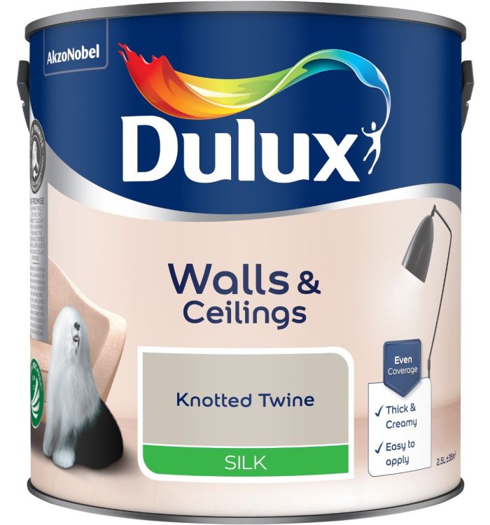 Dulux 2.5L Knotted Twine Silk Emulsion Paint