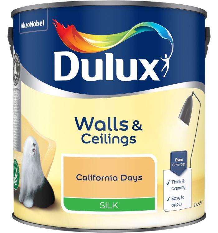 Dulux California Days Silk Emulsion Paint 2.5L