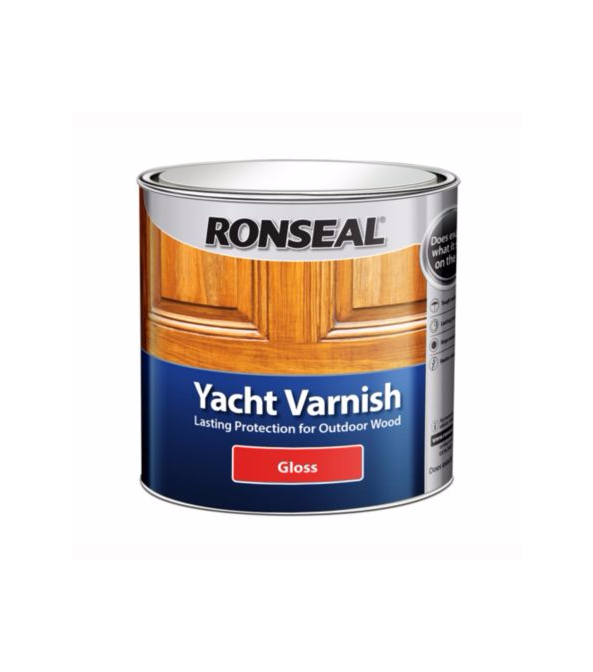 Ronseal Yacht Varnish 500ml Clear Gloss