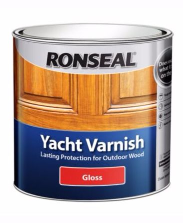 Ronseal Clear Gloss Yacht Varnish 2.5L